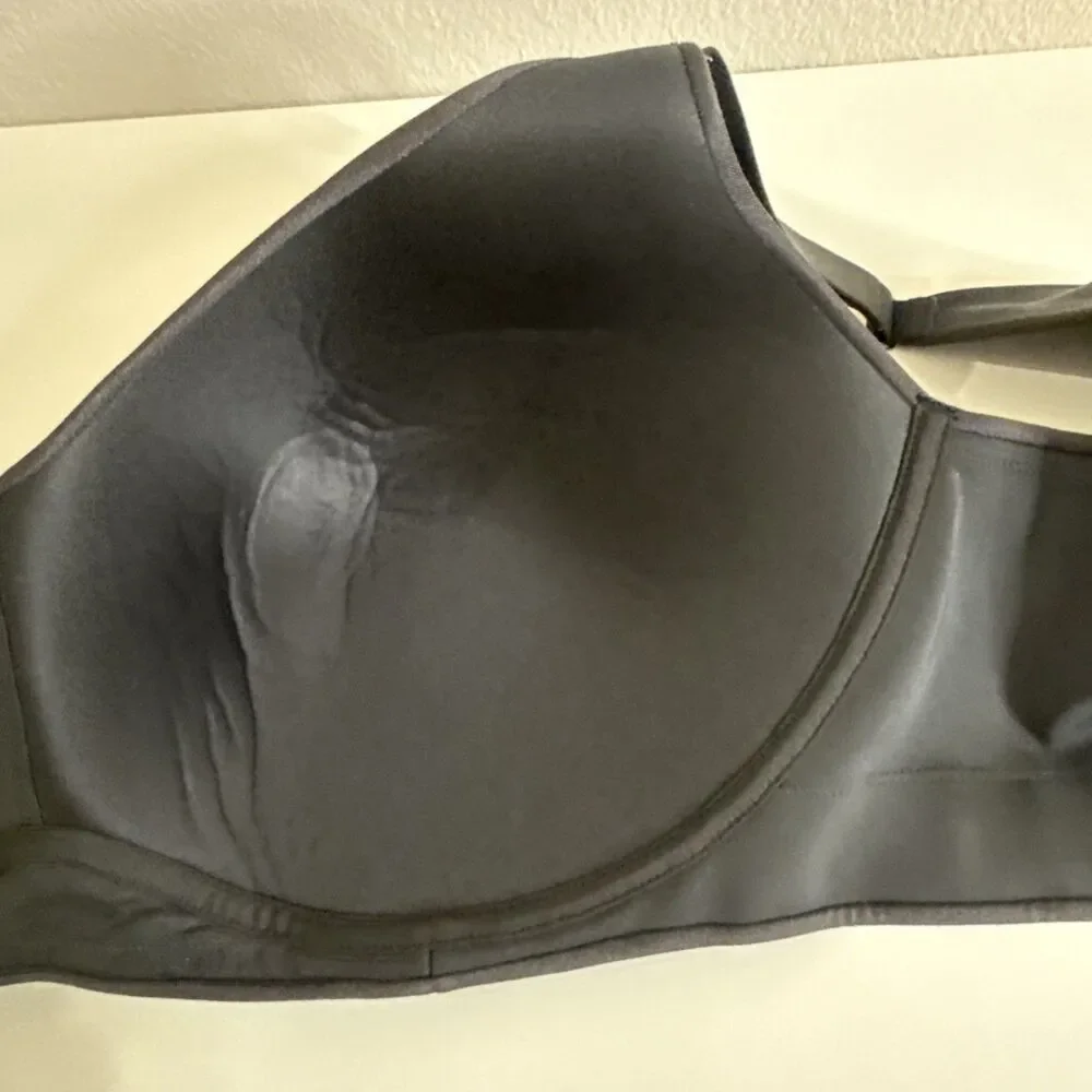Cacique Lane Bryant 46 DD Lightly Lined No Wire Black Soft Cups NEW NWT